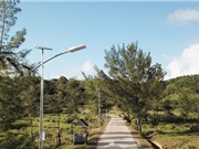 Ứng dụng đèn đường năng lượng mặt trời tích hợp IOT và AI cho môi trường biển đảo