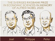 Giải Nobel Kinh tế 2025: Lý giải các động lực của tăng trưởng kinh tế bền vững
