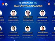 Giải thưởng KH&CN Quả cầu vàng 2025: Số ứng viên tăng hơn 30%