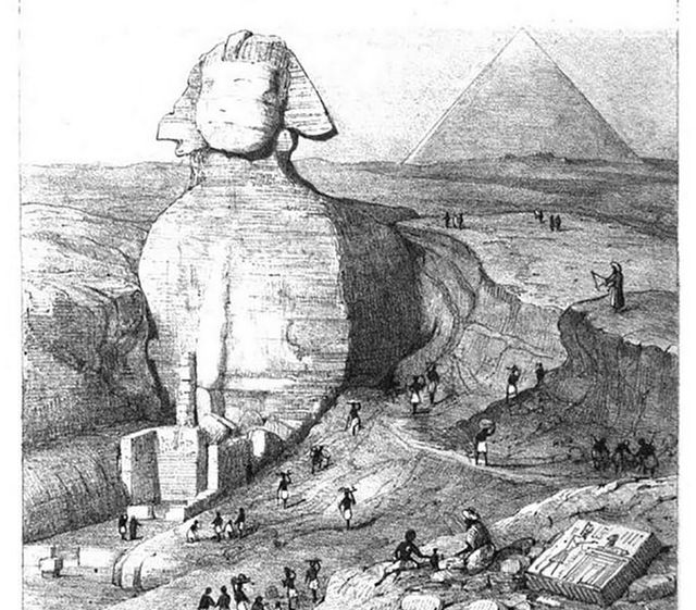 Có Một Cánh Cửa Bí Ẩn Trong Tượng Nhân Sư Của Ai Cập?